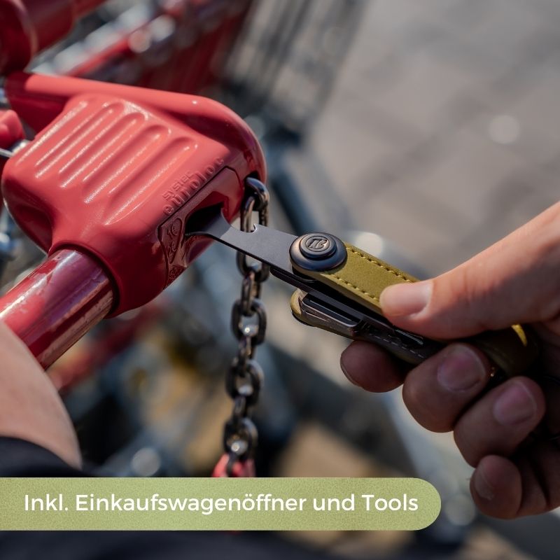 Schlüsseletui aus Leder