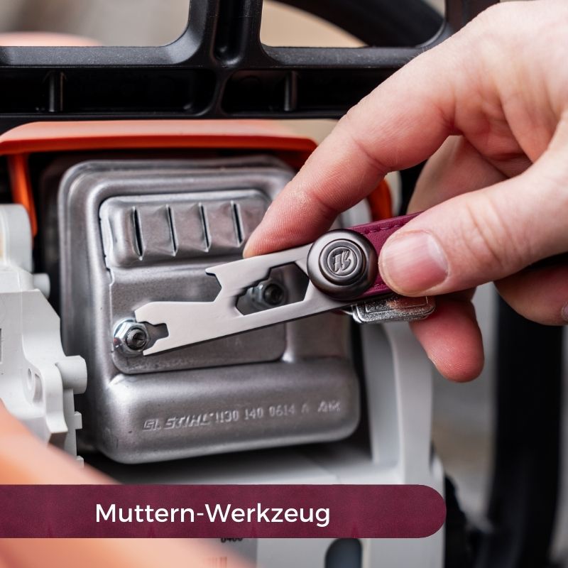 Schlüsseletui aus Leder