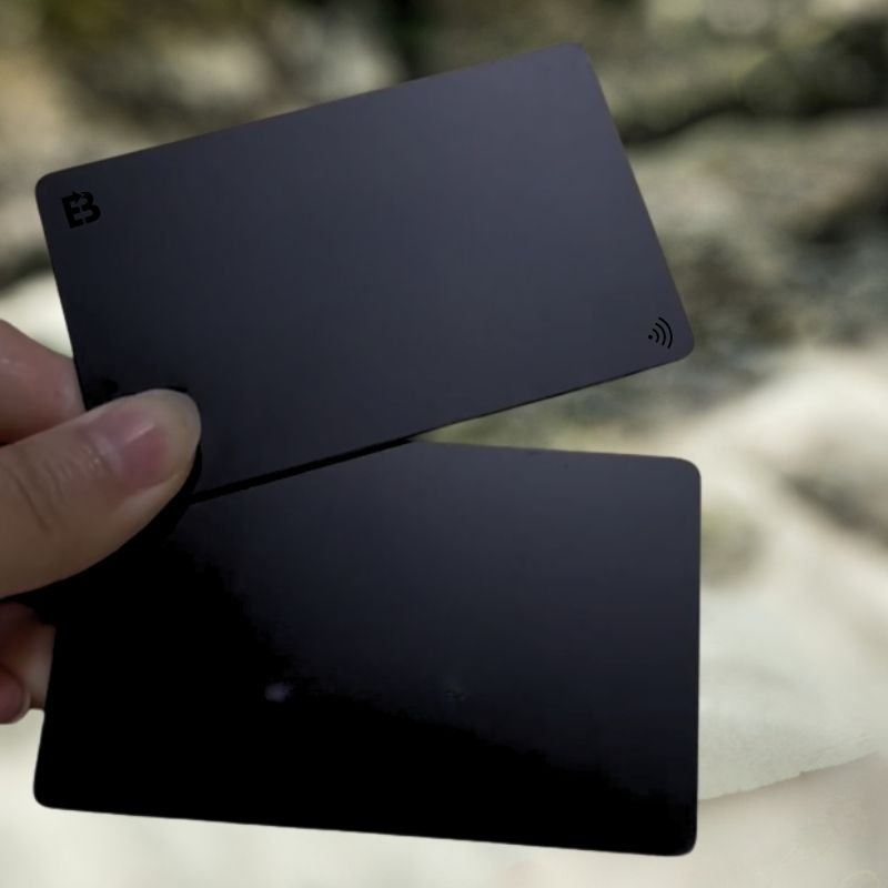 Digitale Visitenkarte mit NFC-Tag