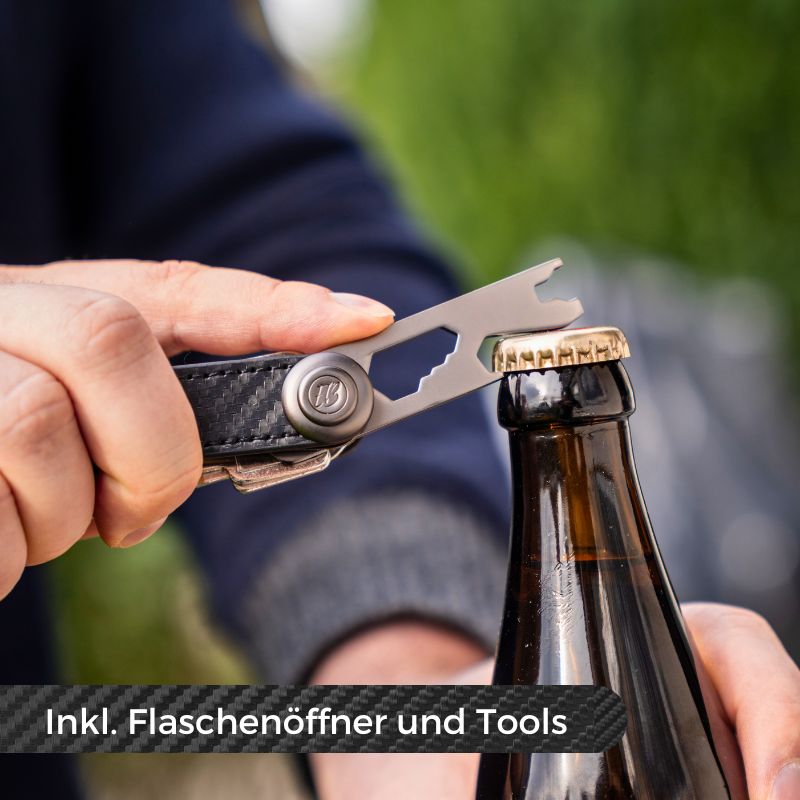 Schlüsseletui aus Leder