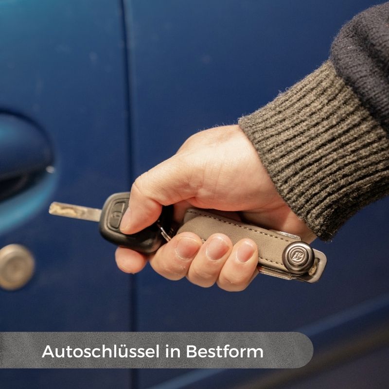 Schlüsseletui aus Leder