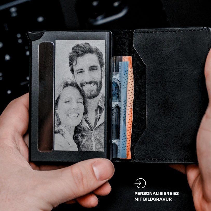 Smart Wallet 3.0 — portafoglio sottile con blocco RFID