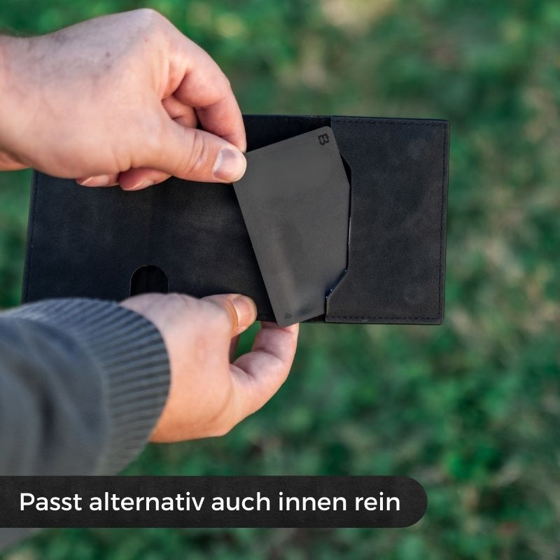 Digitale Visitenkarte mit NFC-Tag