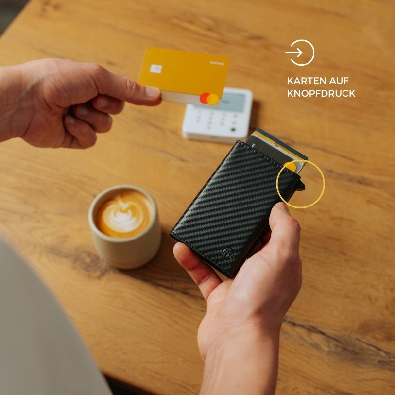 Smart Wallet 3.0 — portafoglio sottile con blocco RFID