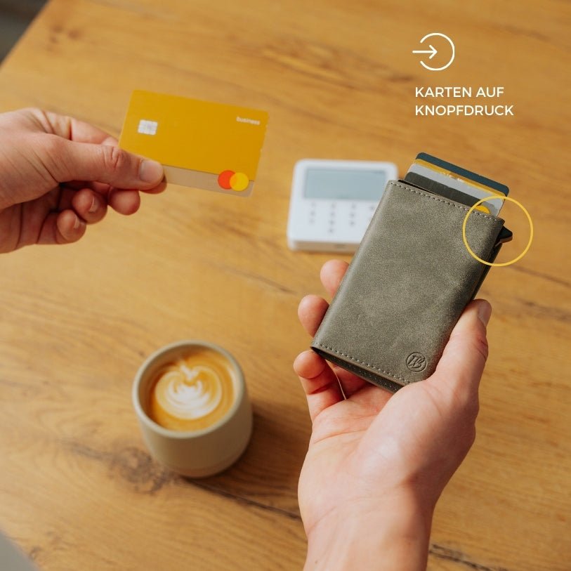 Smart Wallet 3.0 — portafoglio sottile con blocco RFID