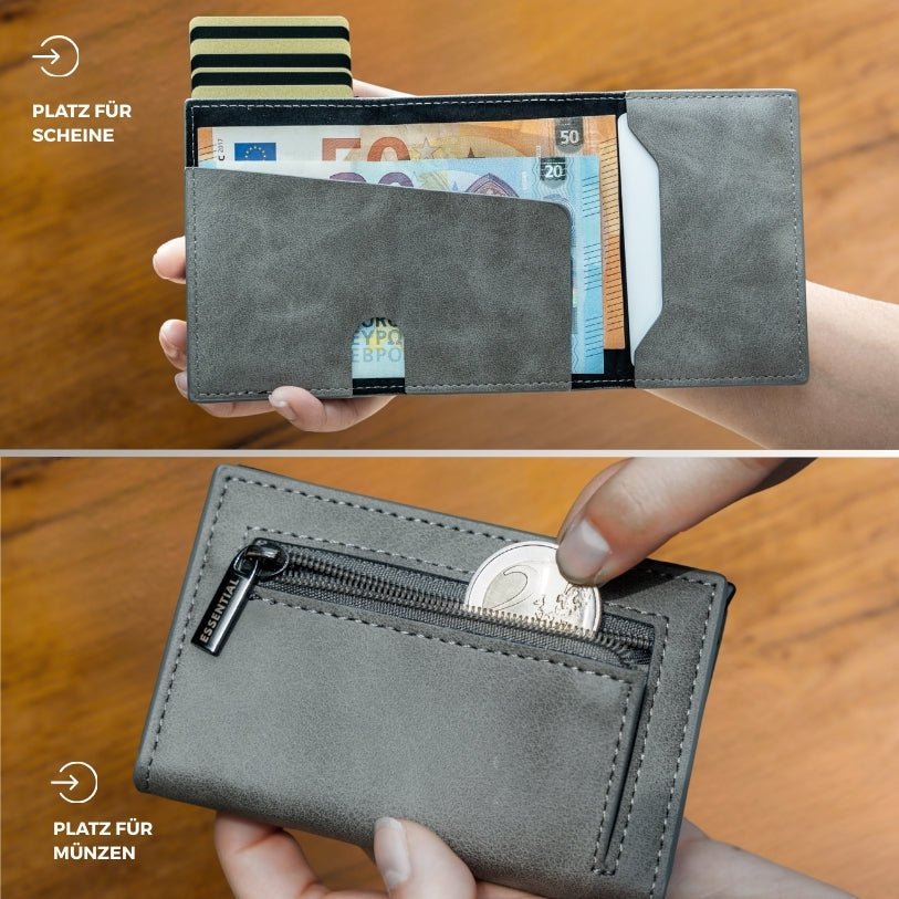 Smart Wallet 3.0 — portafoglio sottile con blocco RFID