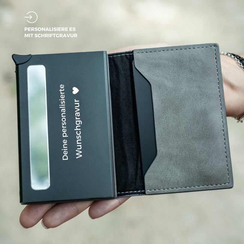 Smart Wallet 3.0 — portafoglio sottile con blocco RFID