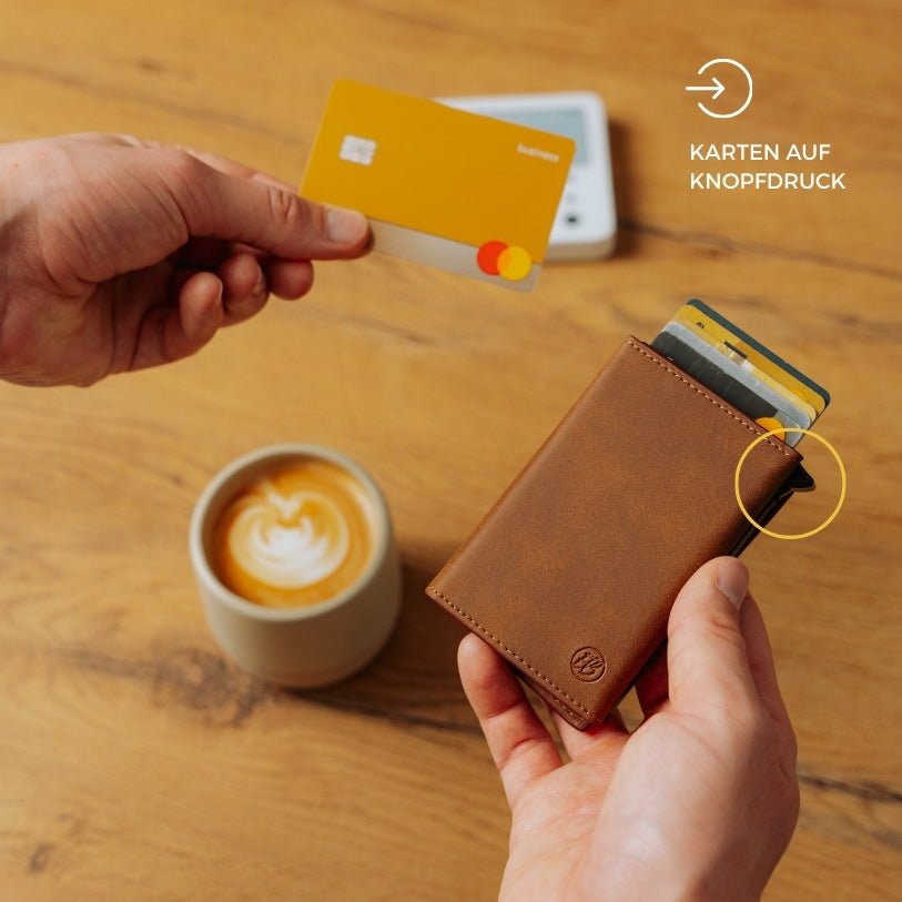 Smart Wallet 3.0 — portafoglio sottile con blocco RFID