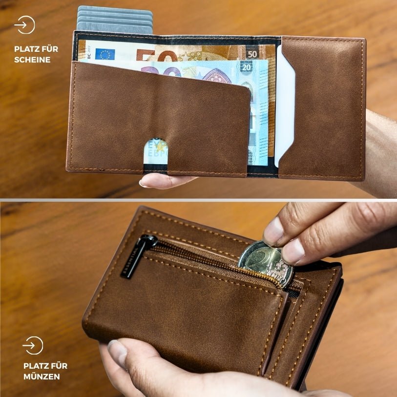 Smart Wallet 3.0 — portafoglio sottile con blocco RFID