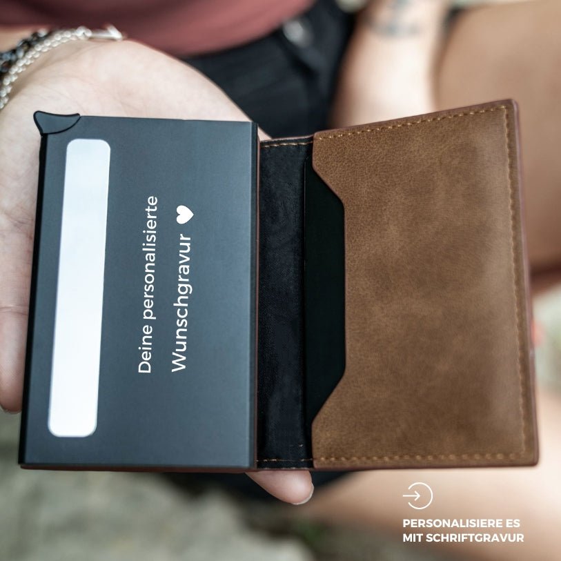 Smart Wallet 3.0 — portafoglio sottile con blocco RFID