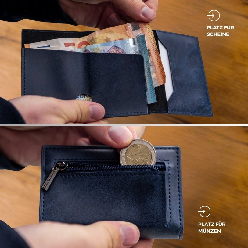 Smart Wallet 3.0 — portafoglio sottile con blocco RFID