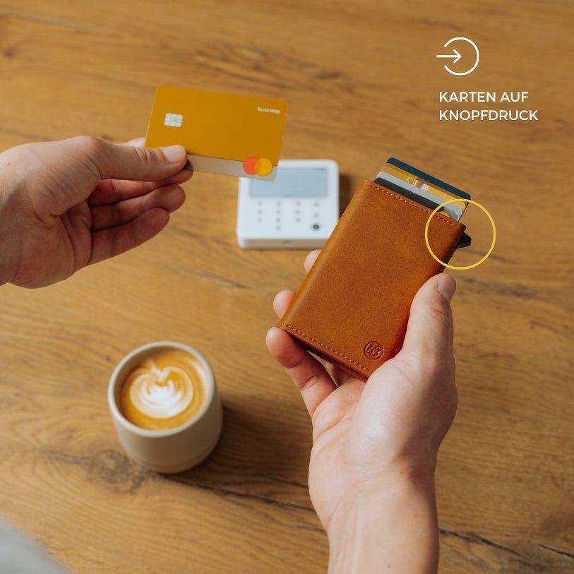 Smart Wallet 3.0 — portafoglio sottile con blocco RFID