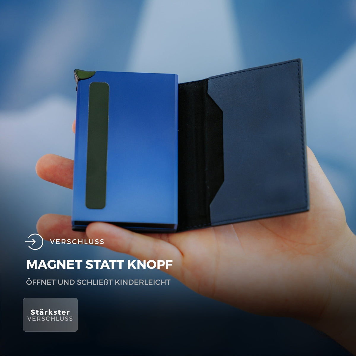 Smart Wallet 3.0 — portafoglio sottile con blocco RFID