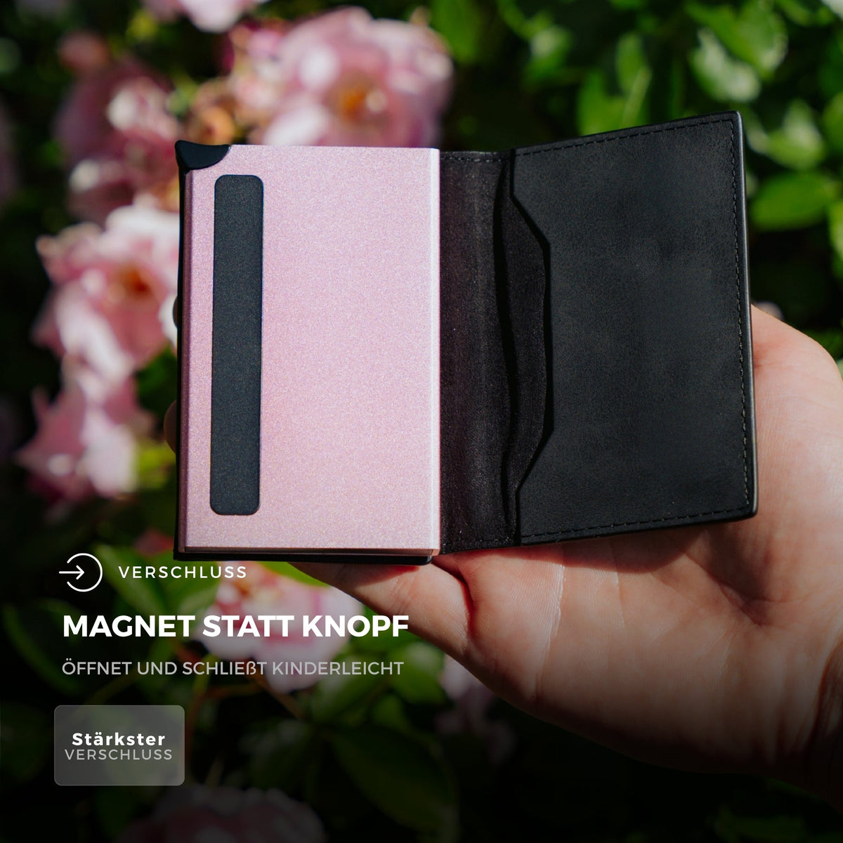 Smart Wallet 3.0 — portafoglio sottile con blocco RFID