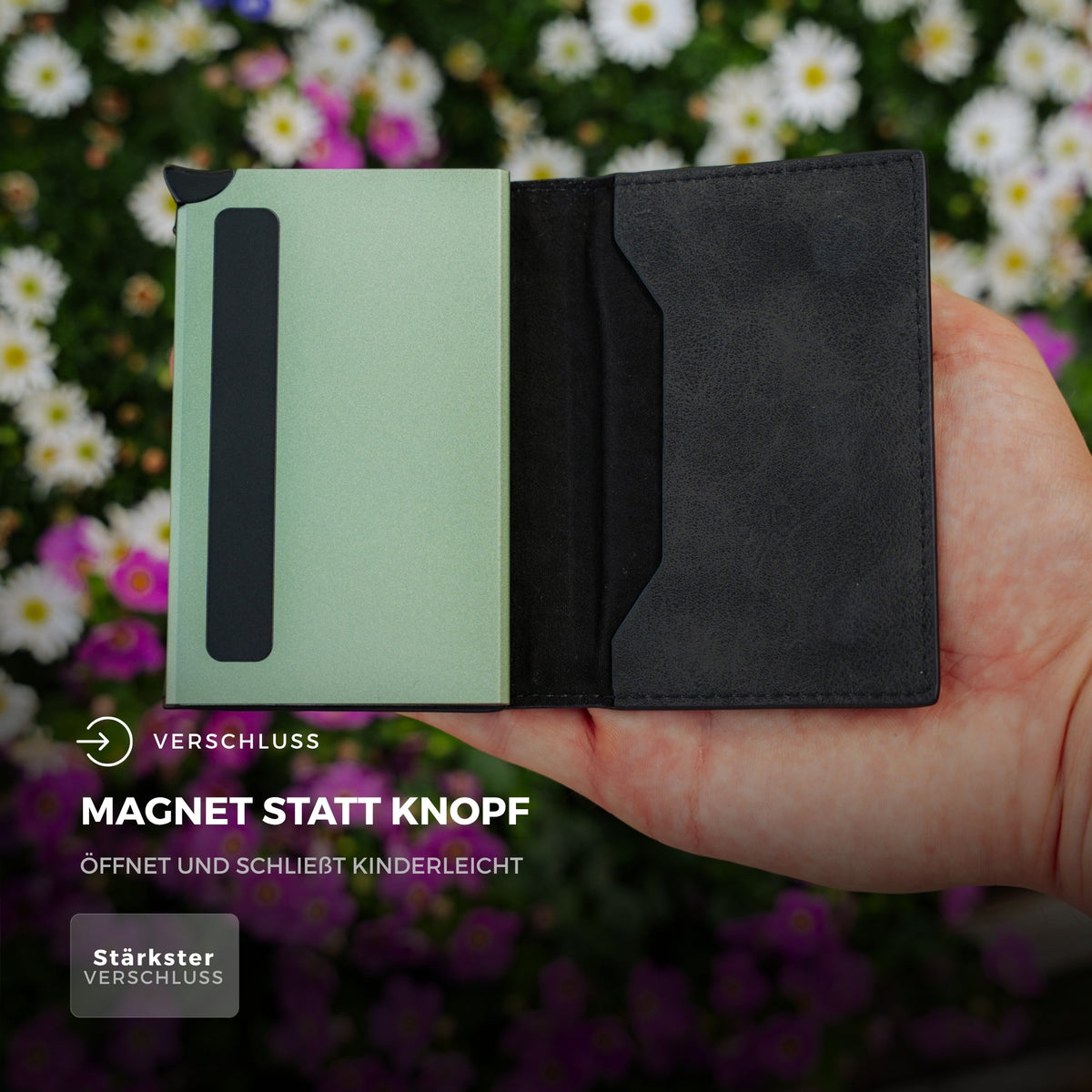 Smart Wallet 3.0 — portafoglio sottile con blocco RFID