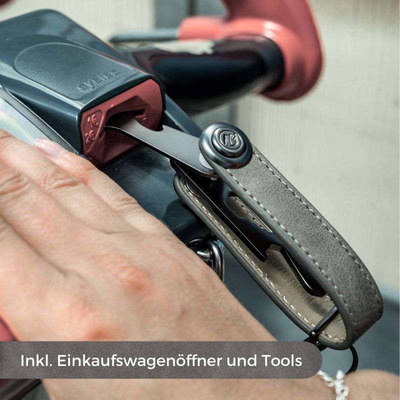 Schlüsseletui aus Leder