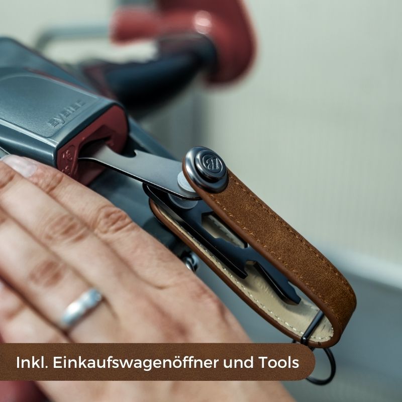 Schlüsseletui aus Leder