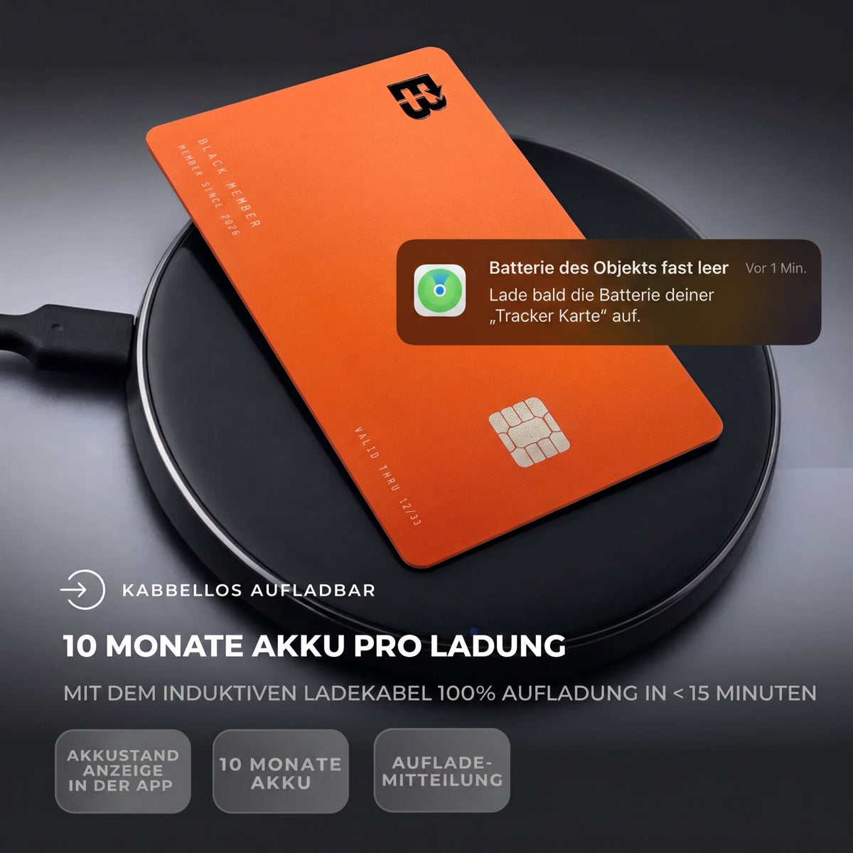 Tracker-Karte Pro für Apple & Android