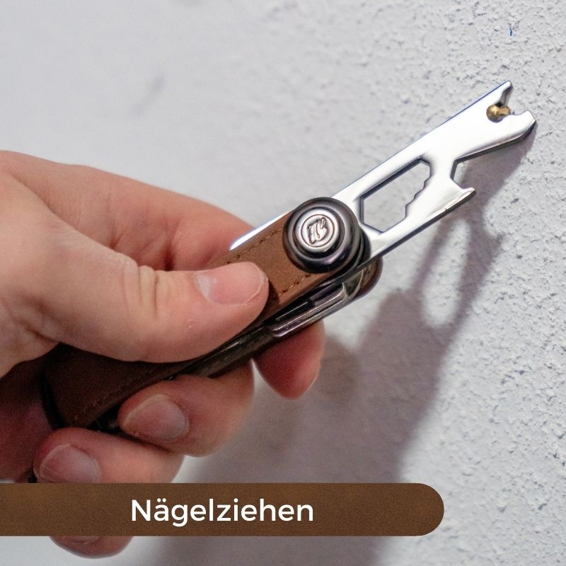 Schlüsseletui aus Leder