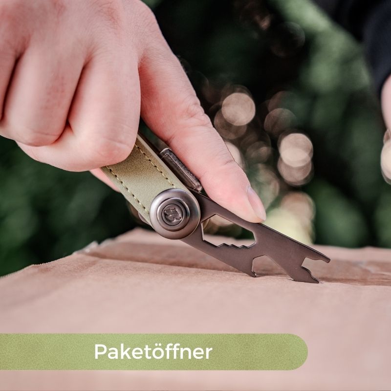 Schlüsseletui aus Leder