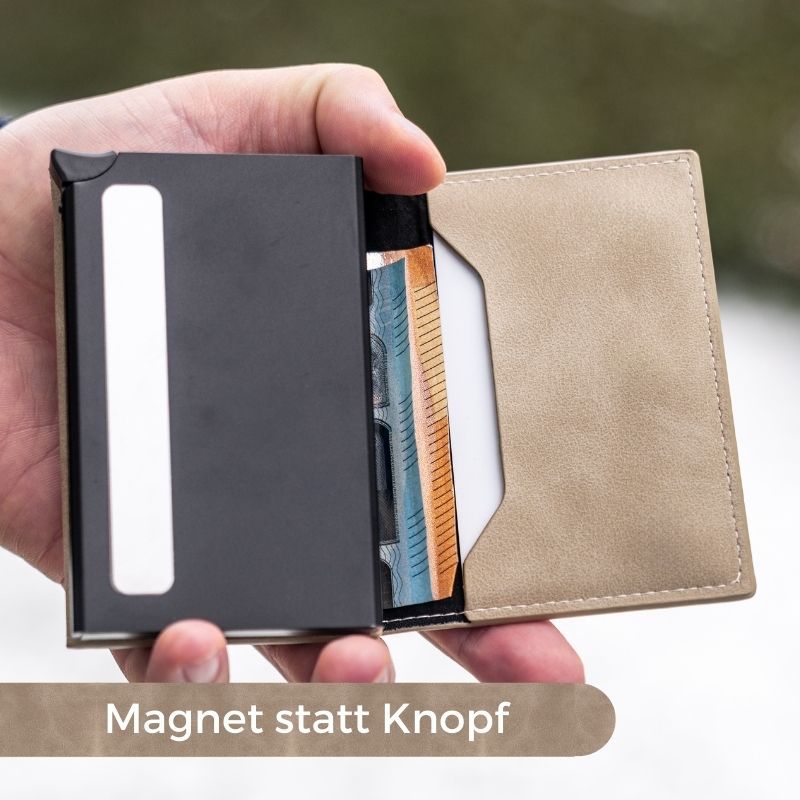 Smart Wallet 3.0 — portafoglio sottile con blocco RFID