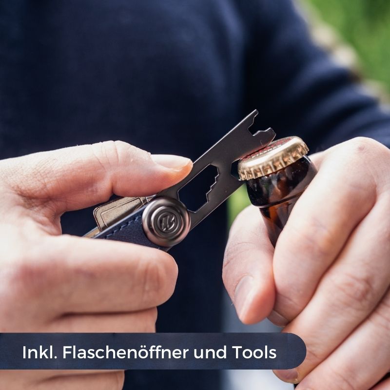 Schlüsseletui aus Leder