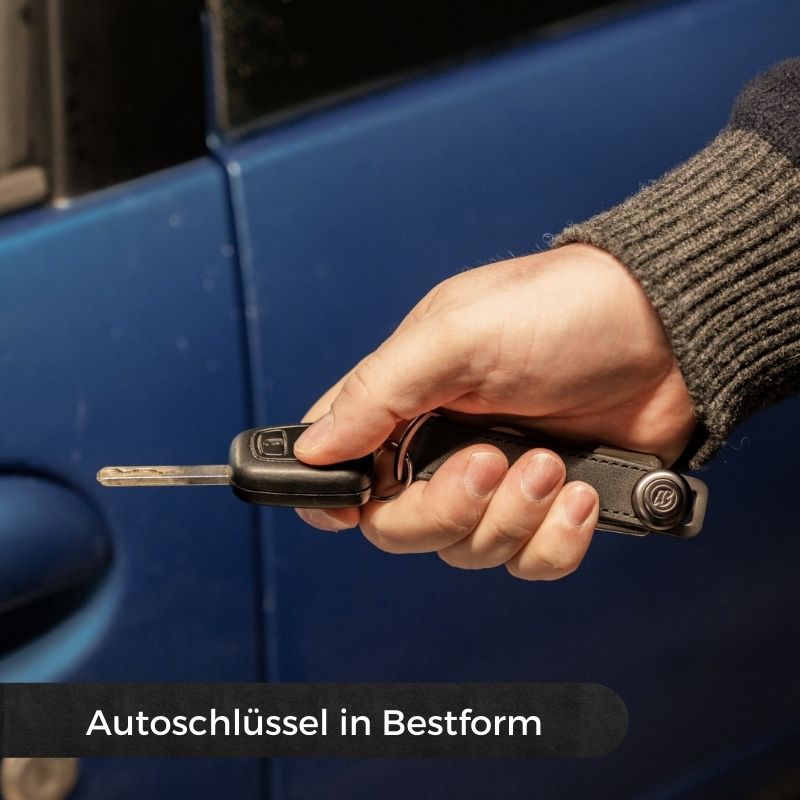 Schlüsseletui aus Leder