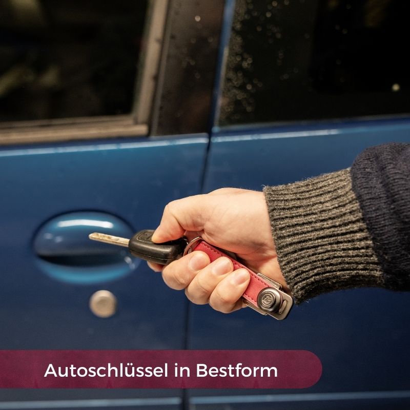 Schlüsseletui aus Leder