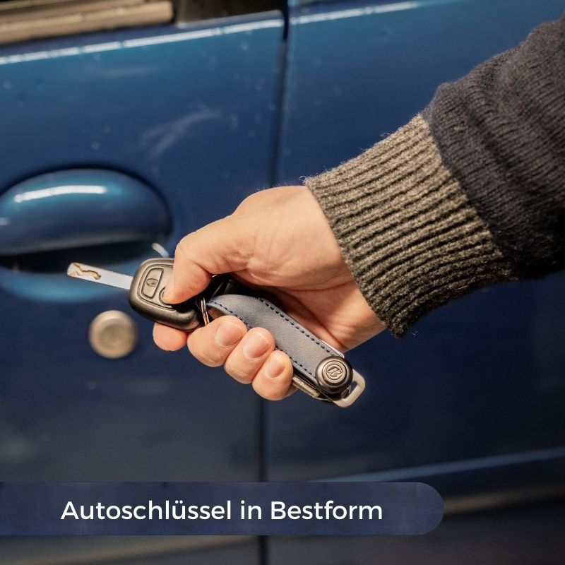 Schlüsseletui aus Leder