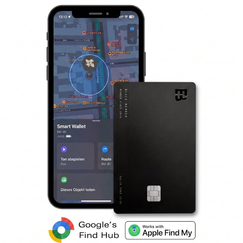 Tracker-Karte Pro für Apple & Android