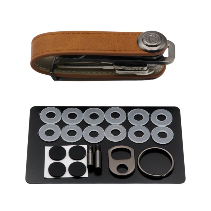 Schlüsseletui aus Leder