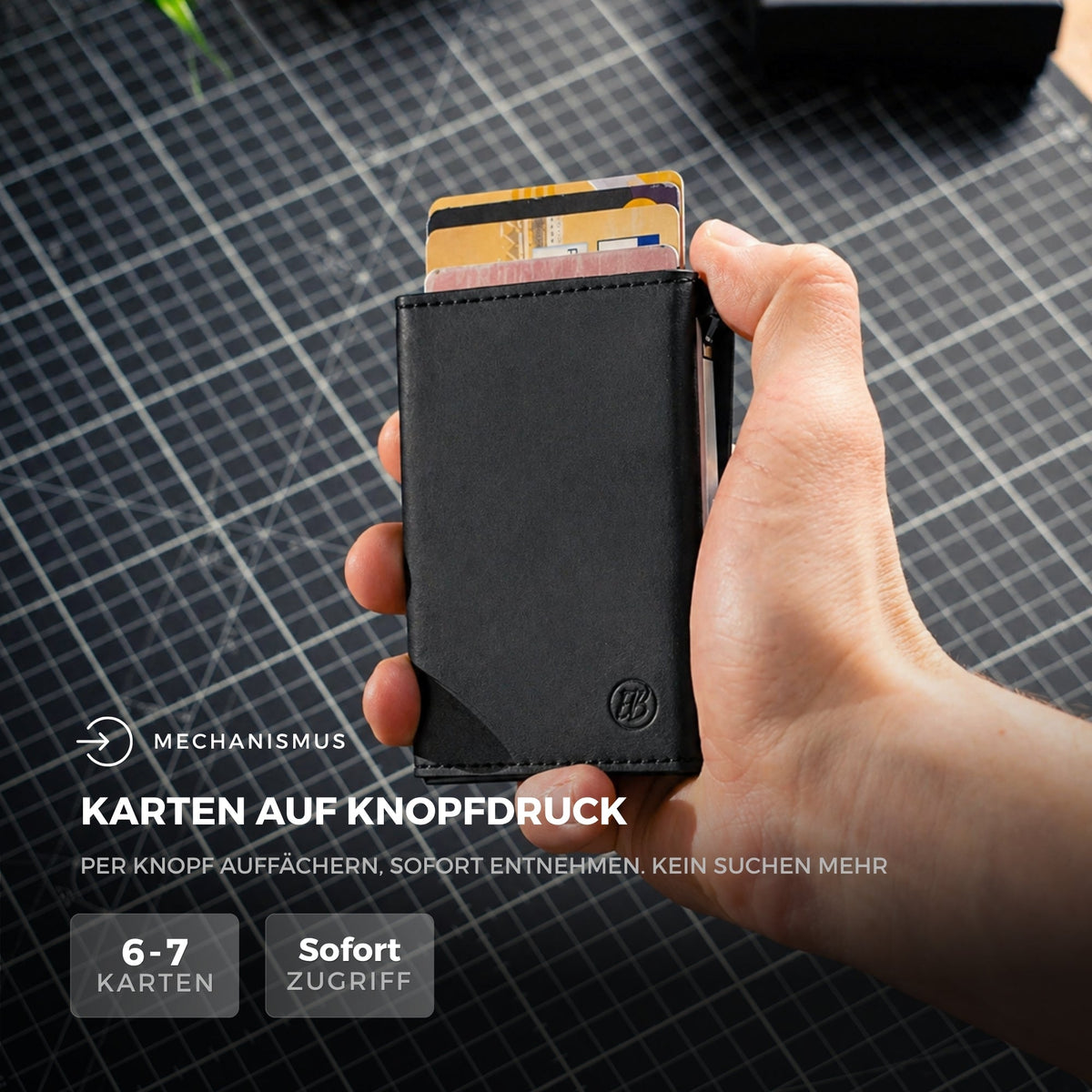 Smart Wallet 3.0 — portafoglio sottile con blocco RFID