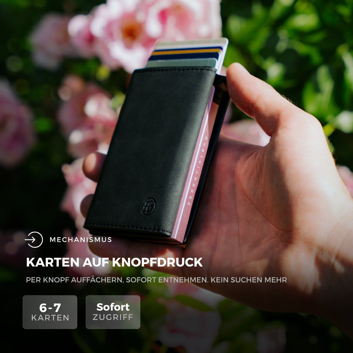 Smart Wallet 3.0 — portafoglio sottile con blocco RFID