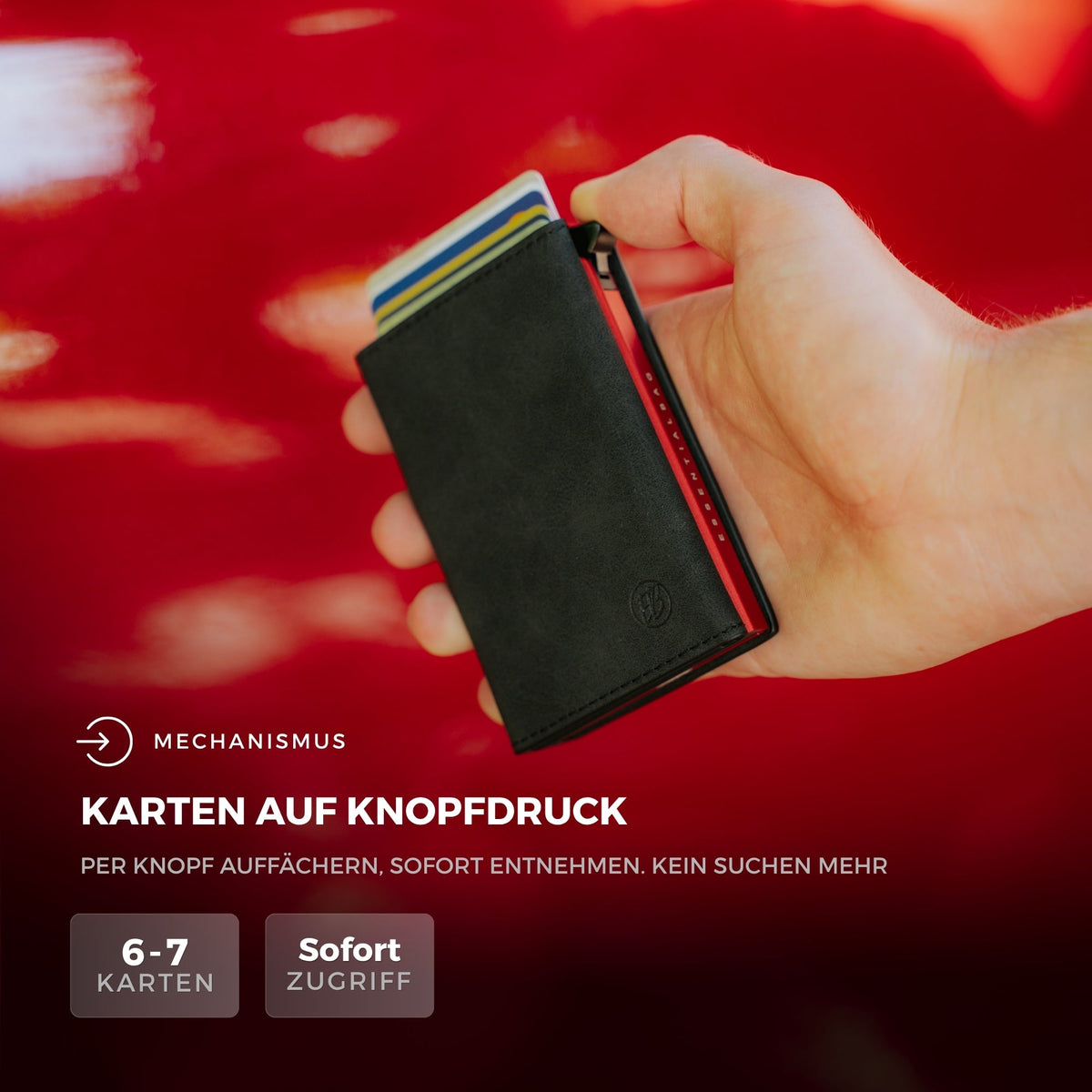 Smart Wallet 3.0 — portafoglio sottile con blocco RFID