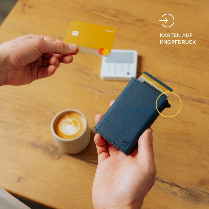 Smart Wallet 3.0 — portafoglio sottile con blocco RFID
