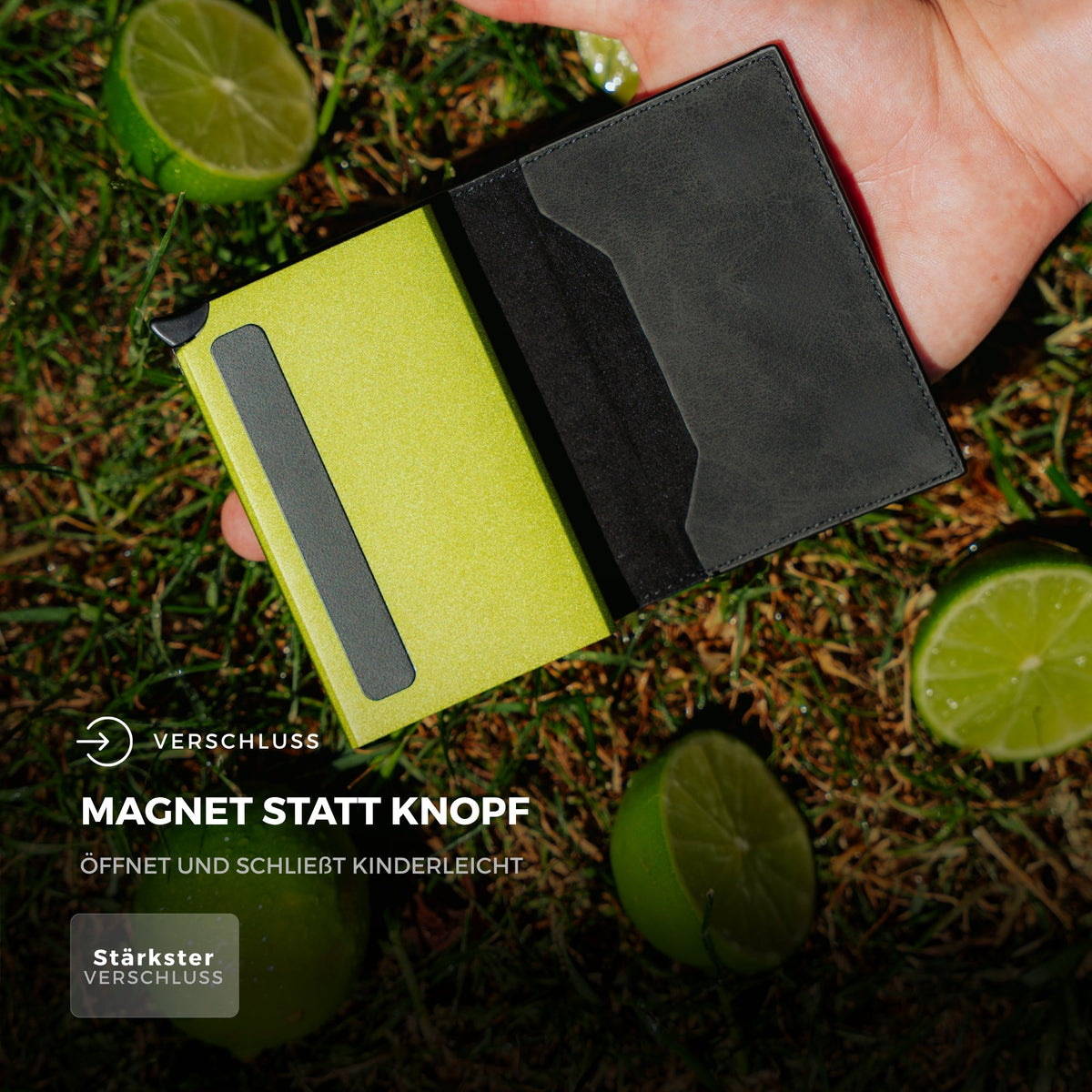 Smart Wallet 3.0 — portafoglio sottile con blocco RFID