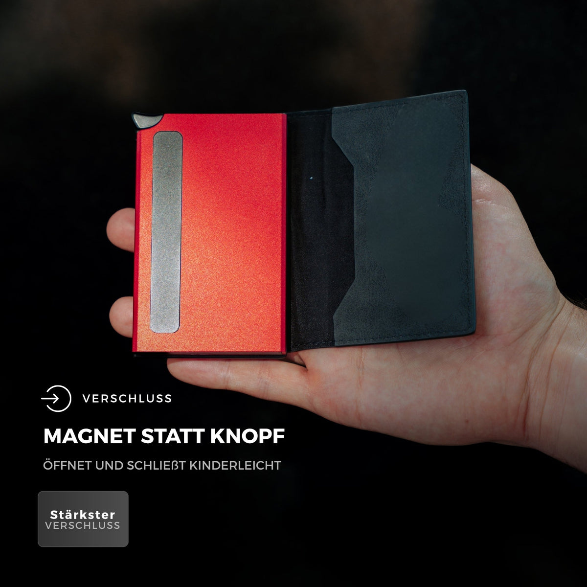 Smart Wallet 3.0 — portafoglio sottile con blocco RFID