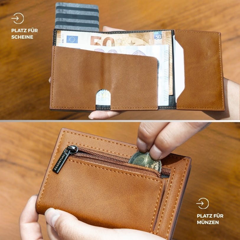 Smart Wallet 3.0 — portafoglio sottile con blocco RFID