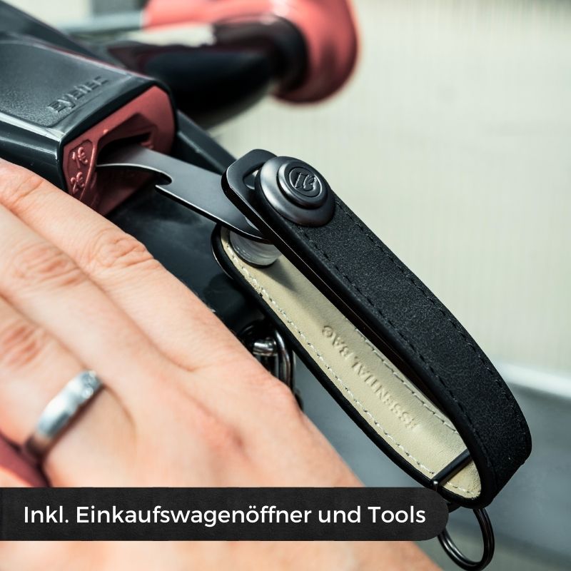 Schlüsseletui aus Leder