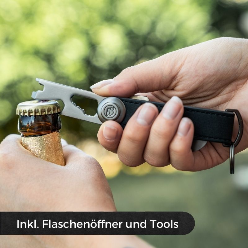 Schlüsseletui aus Leder