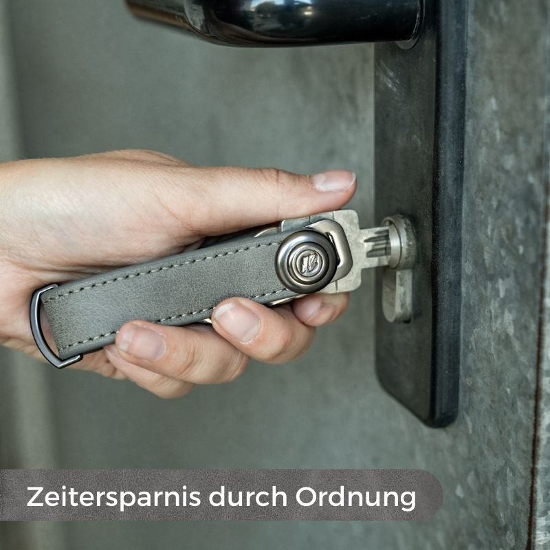 Schlüsseletui aus Leder