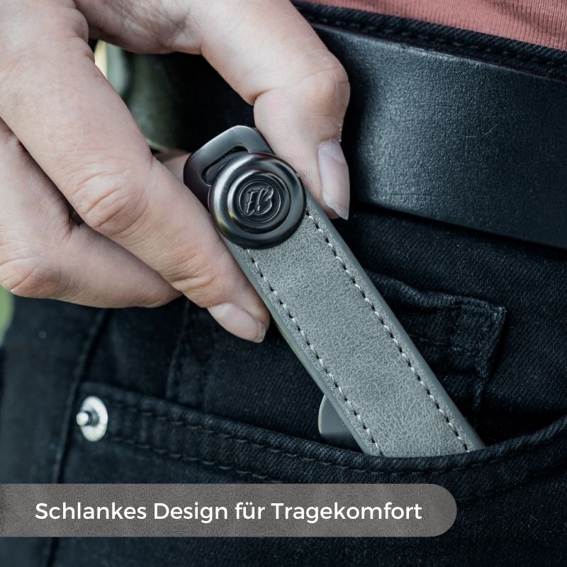 Schlüsseletui aus Leder
