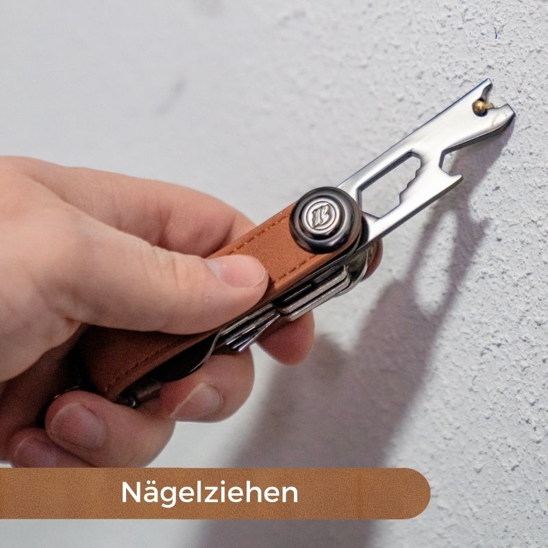 Schlüsseletui aus Leder