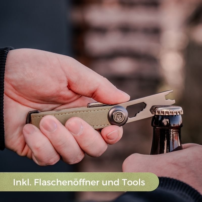 Schlüsseletui aus Leder