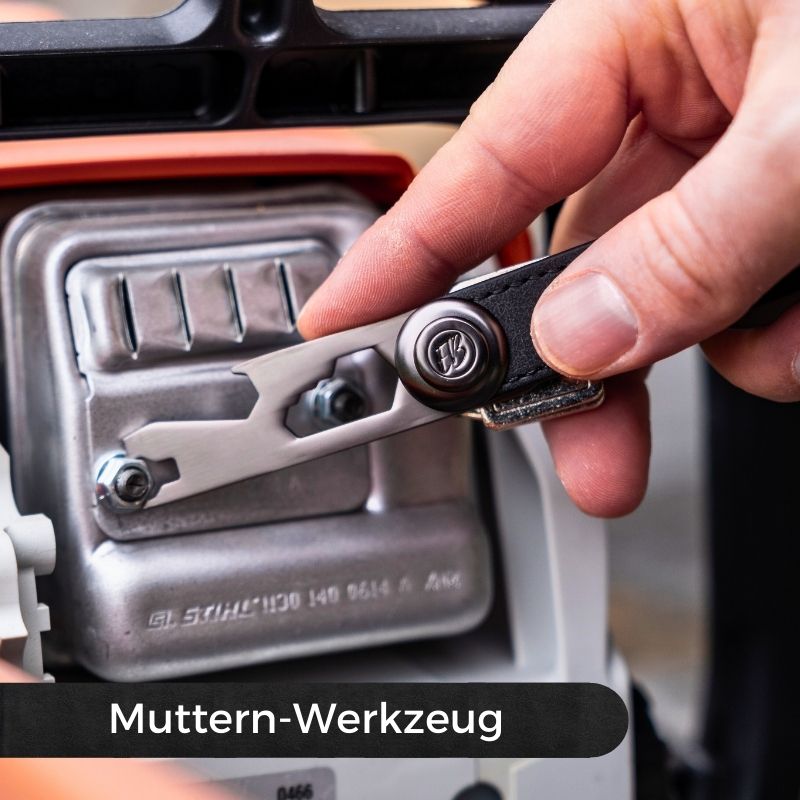Schlüsseletui aus Leder