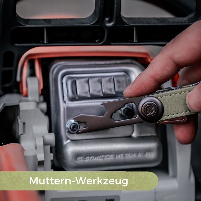 Schlüsseletui aus Leder