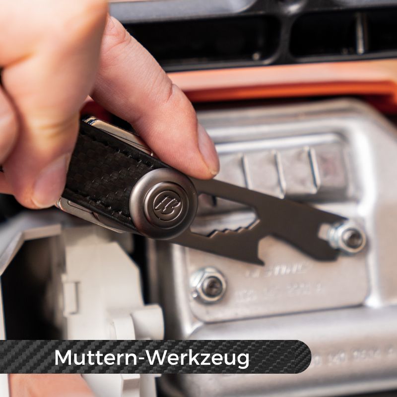 Schlüsseletui aus Leder