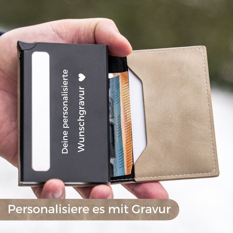 Smart Wallet 3.0 — portafoglio sottile con blocco RFID