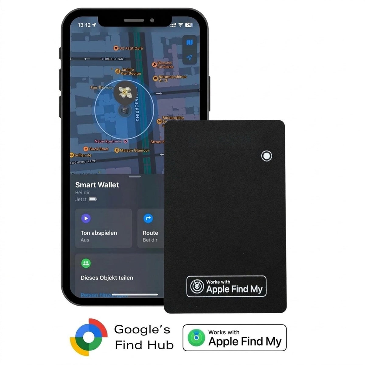 Tracker-Karte 3.0 für Apple & Android